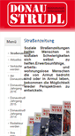 Mobile Screenshot of donaustrudl.de